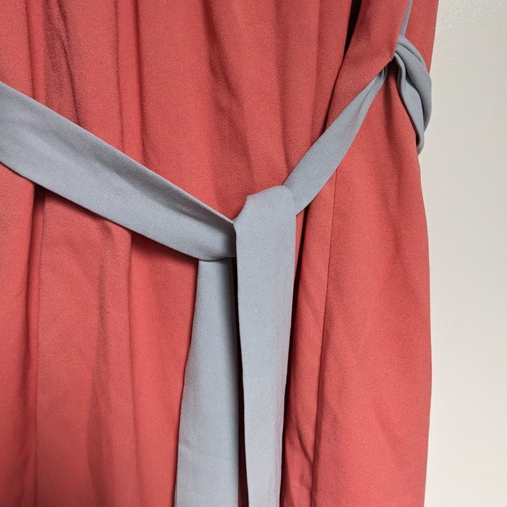 NWOT Ya Los Angeles Coral & Silver Dress Size S - Picture 8 of 16